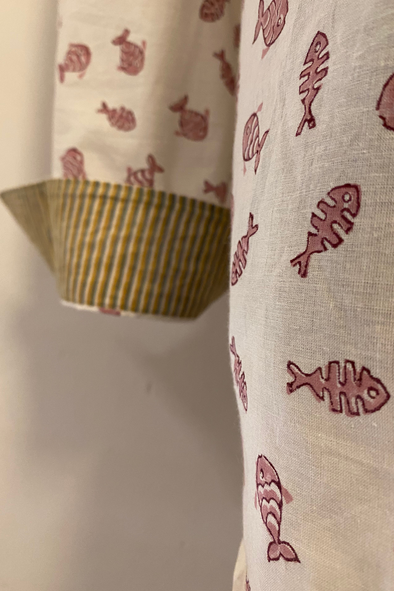 Gulabi Fish Shirt â Paper Boat Collective | Goa | Bangalore