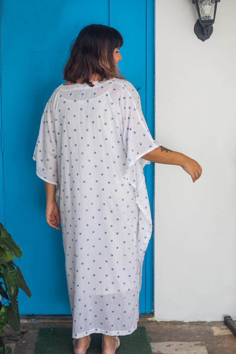 Cotton Voile Kaftan Paper Boat Collective Goa Bangalore