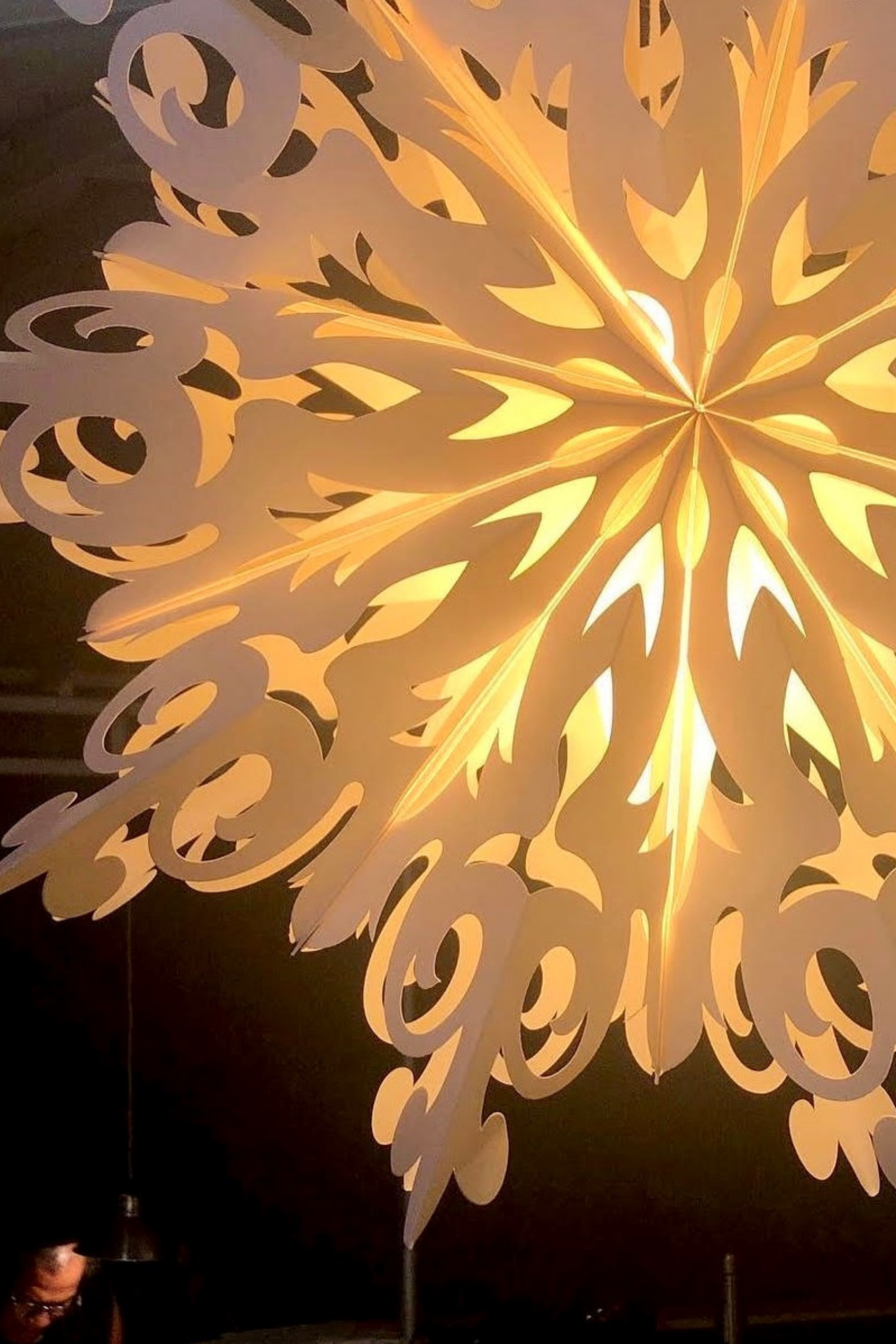 Snowflake Origami Light