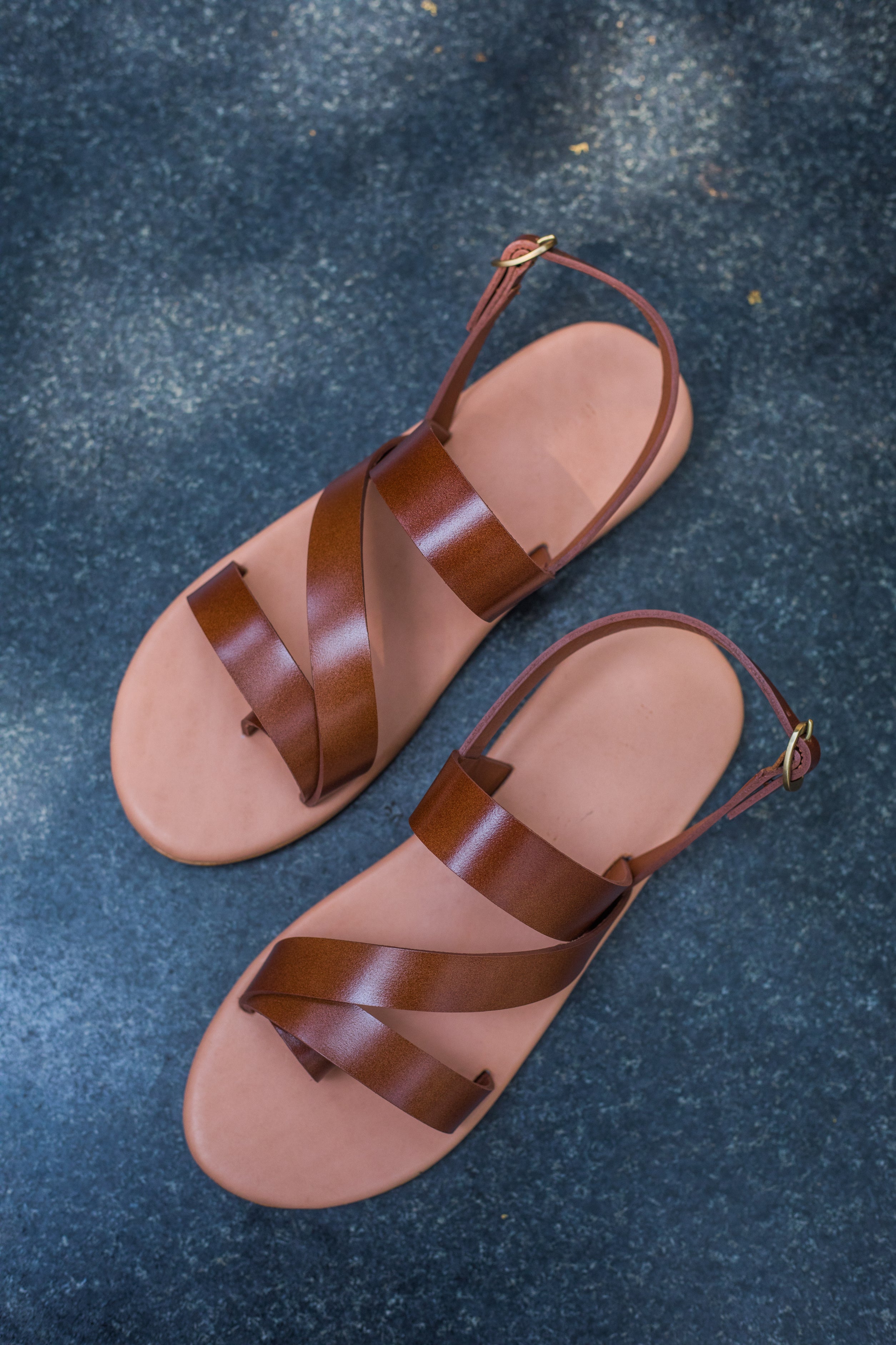 Tan Leather Sandal