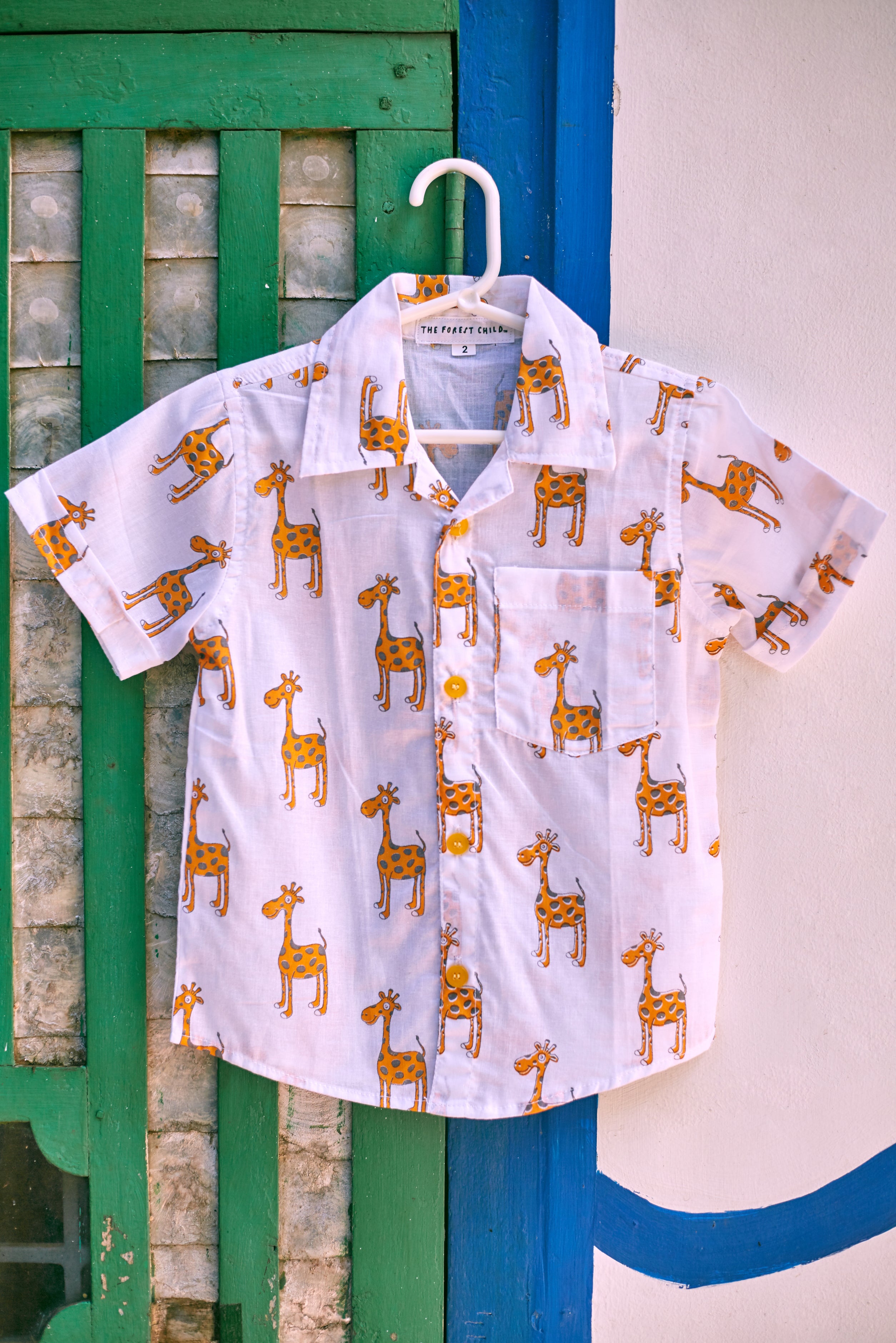 Yellow Giraffes Shirt