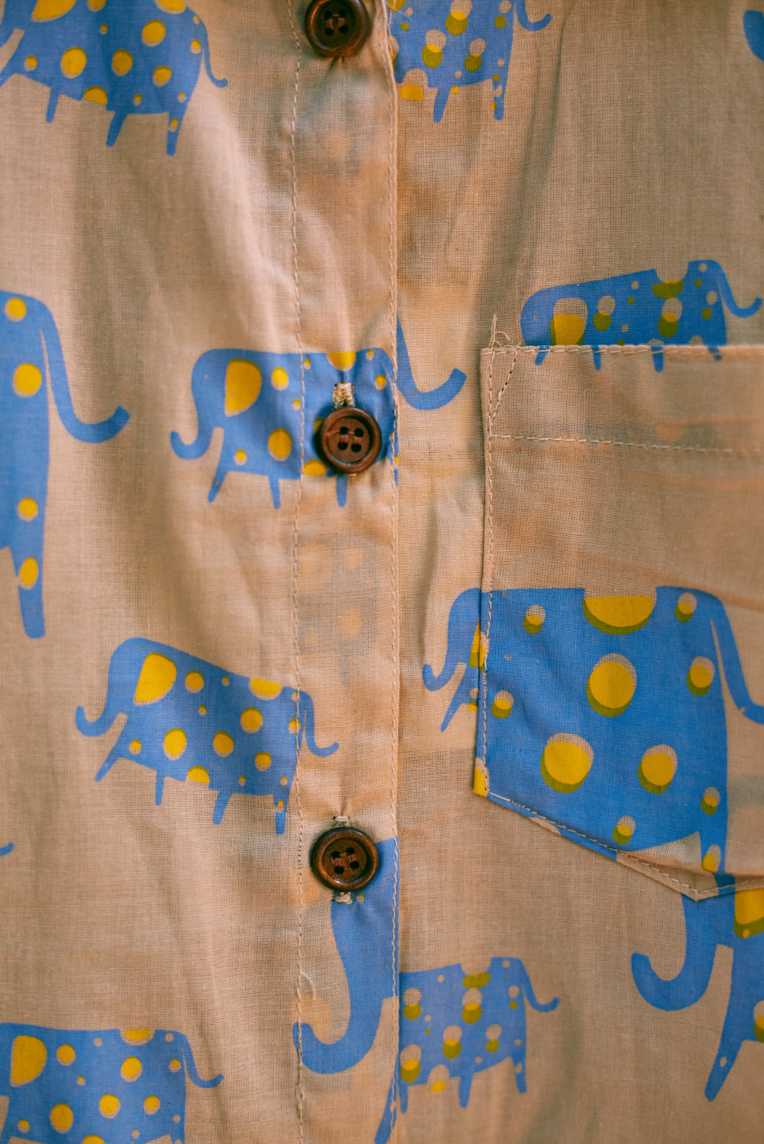 Blue Elephants Shirt