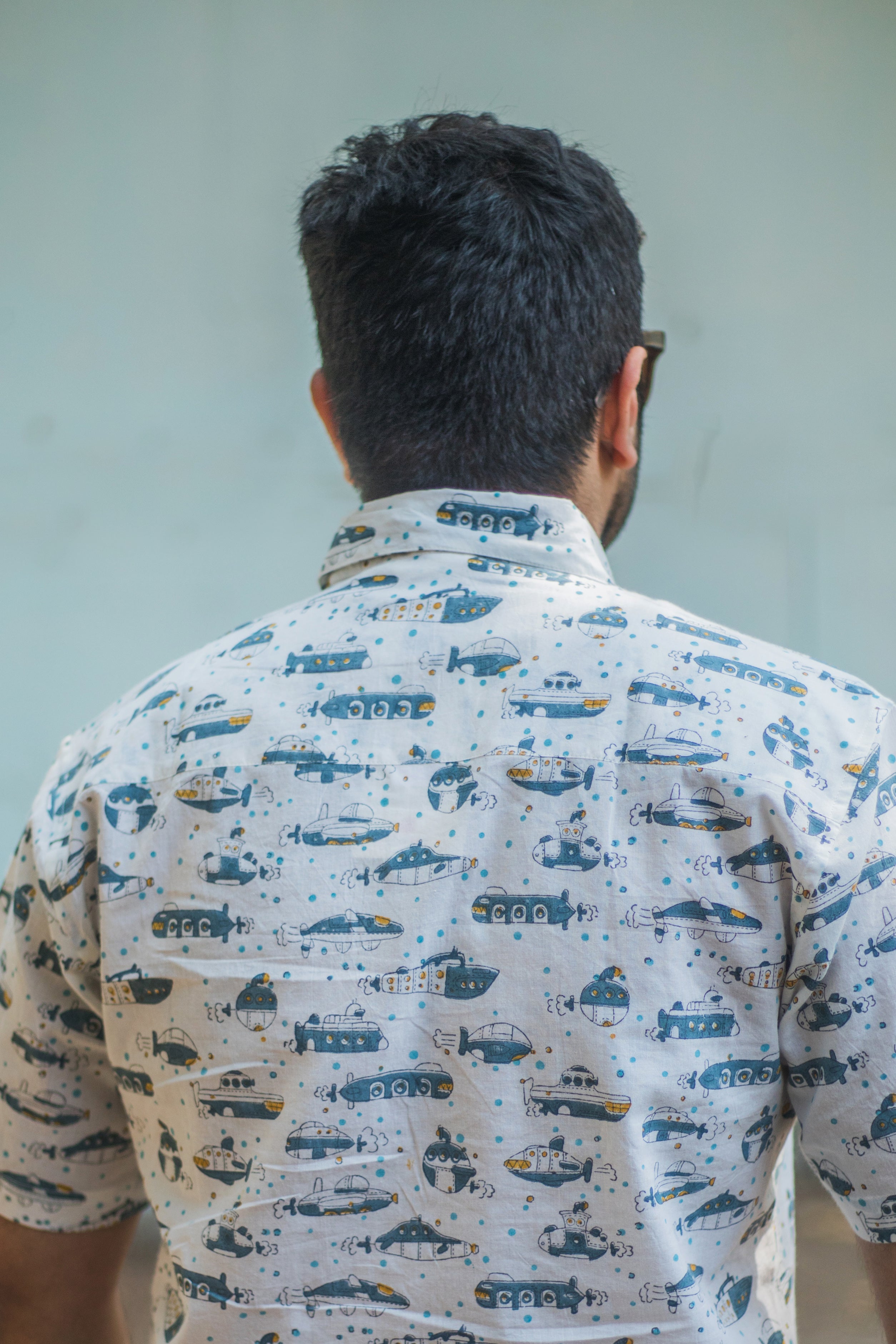 Submarine Print Shirt – Paper Boat Collective, Goa